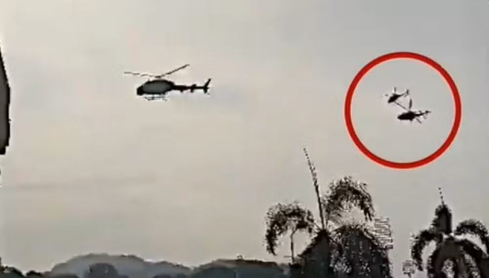 Dos helicópteros colisionaron en el aire en Finlandia. Viajaban cinco personas. Todos murieron. Las causas aún se desconocen.