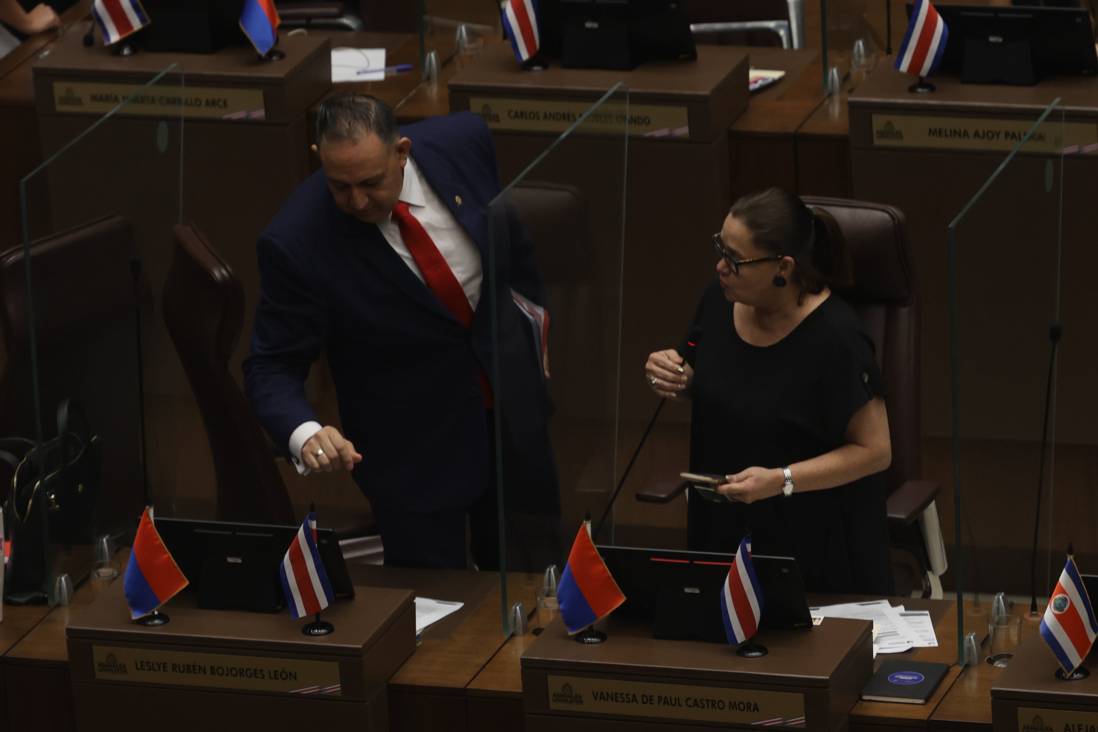 02/09/2025, San José, Asamblea Legislativa, fotografías del plenario Legislativo.