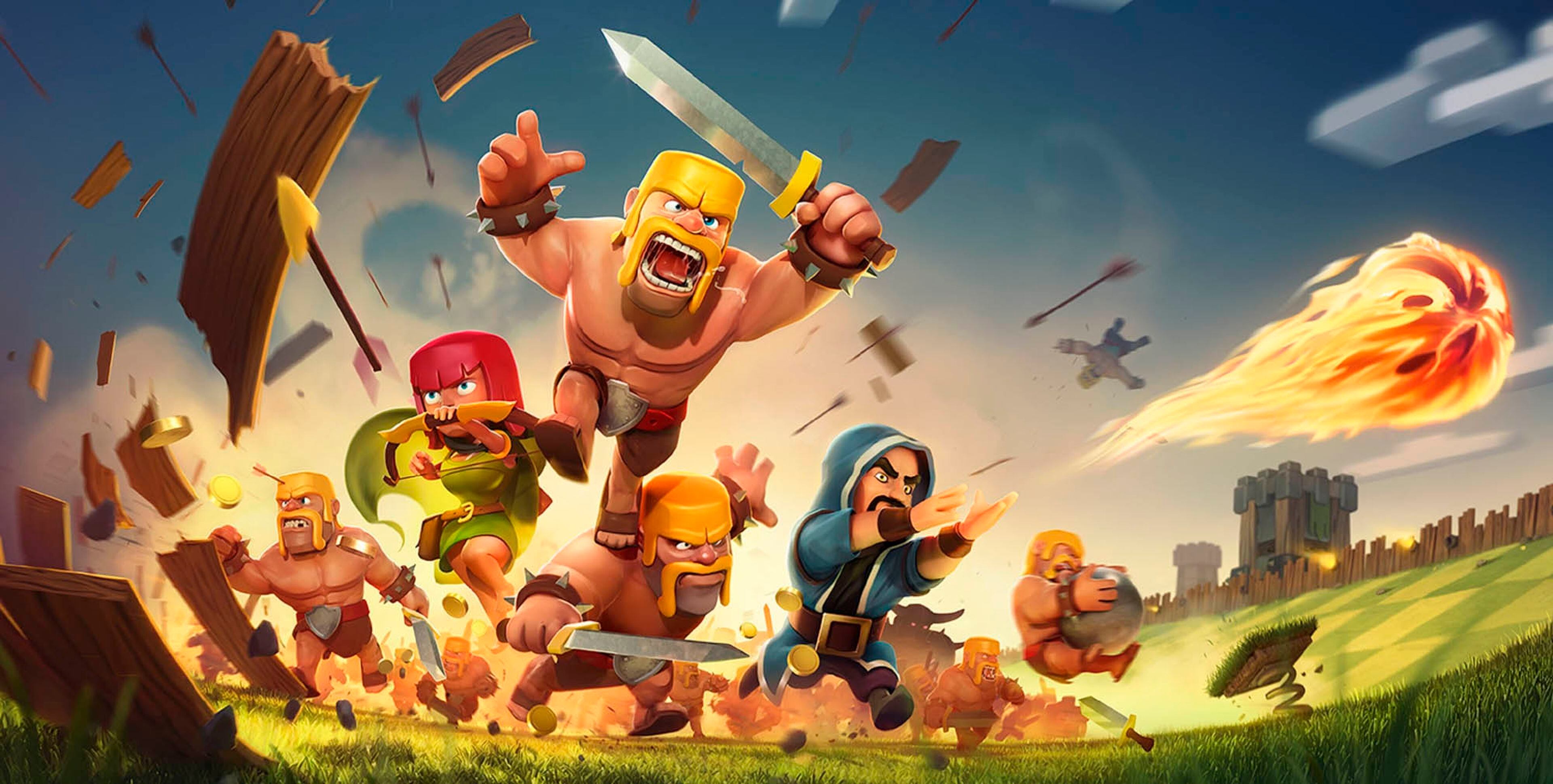 Clash of Clans es uno de los juegos móviles más populares del mundo y se estima que cuenta con más de 126 millones de jugadores. Foto: Supercell.