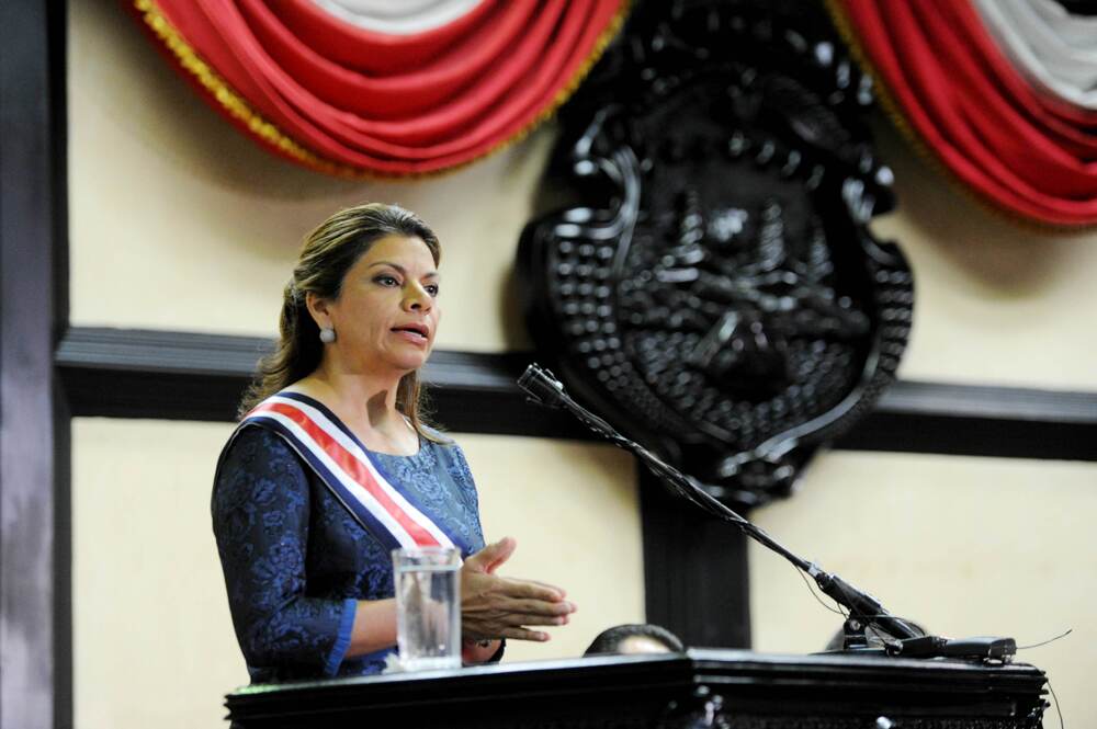 Laura Chinchilla ganó la campaña 2010. Fue la última mujer en aspirar a la Presidencia | MARCELA BERTOZZI
