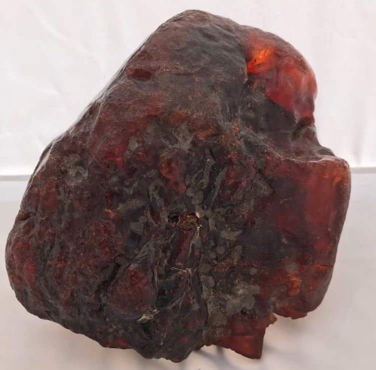 Pepita de ámbar, valorada en más de $1 millón, fue utilizada como tope de puerta en Rumanía, sin que su dueña reconociera su valor.