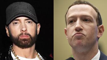 Batalla legal millonaria: Eminem y su editorial libran pulso contra Mark Zuckerberg y Meta