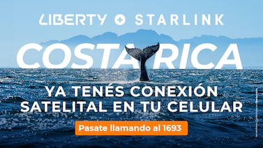 Liberty activa el primer servicio de conectividad satelital directa al celular de Starlink en Costa Rica