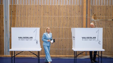 Izquierda socialdemócrata lidera elecciones en Suecia y la extrema derecha retrocede