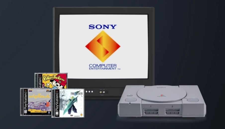 Edición conmemorativa de PlayStation 30 aniversario en diseño clásico color gris, homenajeando a la consola original de 1994 que popularizó los gráficos tridimensionales y los videojuegos en formato CD.