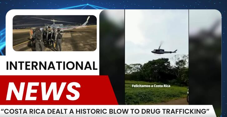 DEA felicita a Costa Rica por la “Operación Traición”, el mayor golpe al narcotráfico en la historia del país.