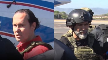 Los extraditados Celso Gamboa y Edwin López, alias Pecho de Rata, ya están en Estados Unidos
