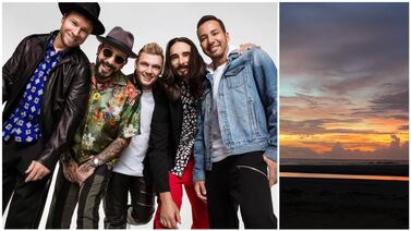 Kevin Richardson, de los Backstreet Boys, presume los paisajes de Costa Rica