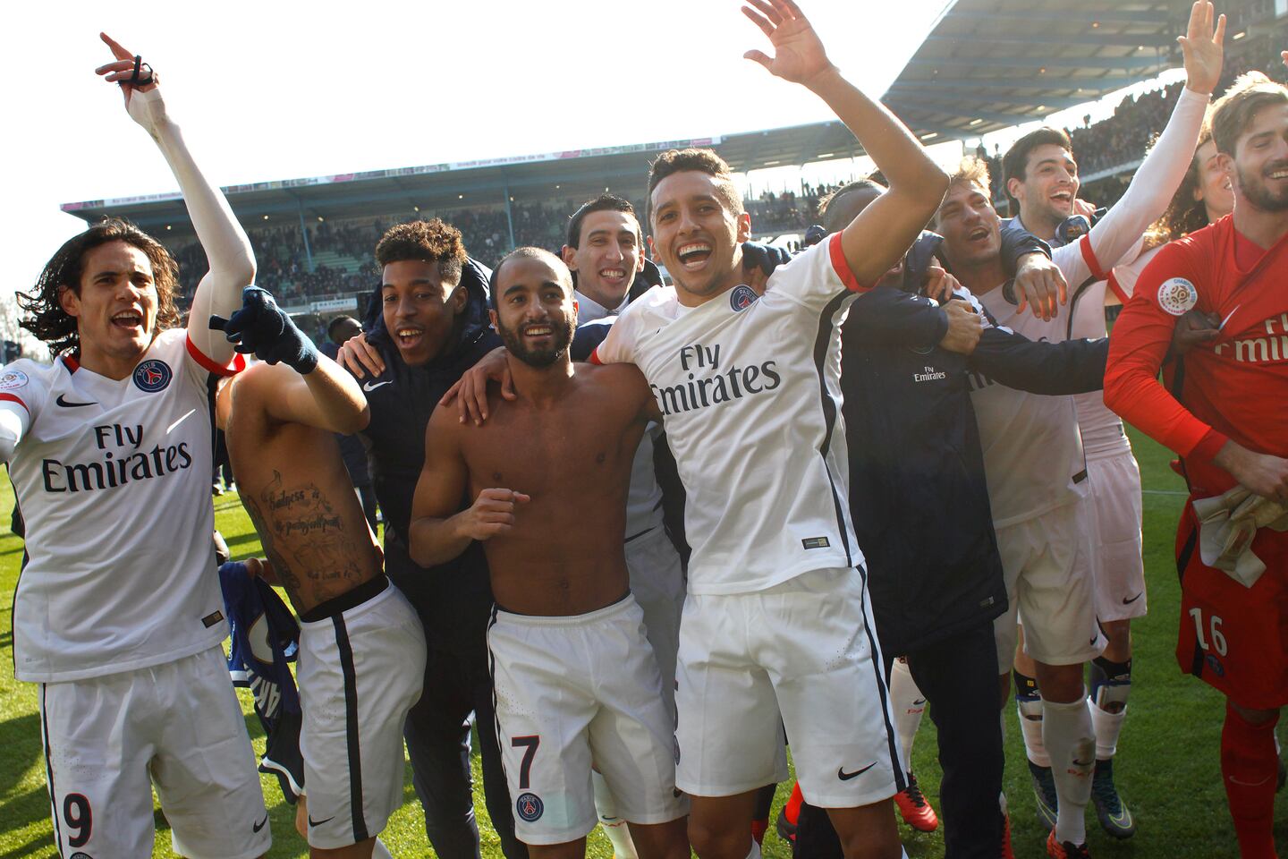 El PSG conquista su cuarto título consecutivo con goleada de escándalo ...