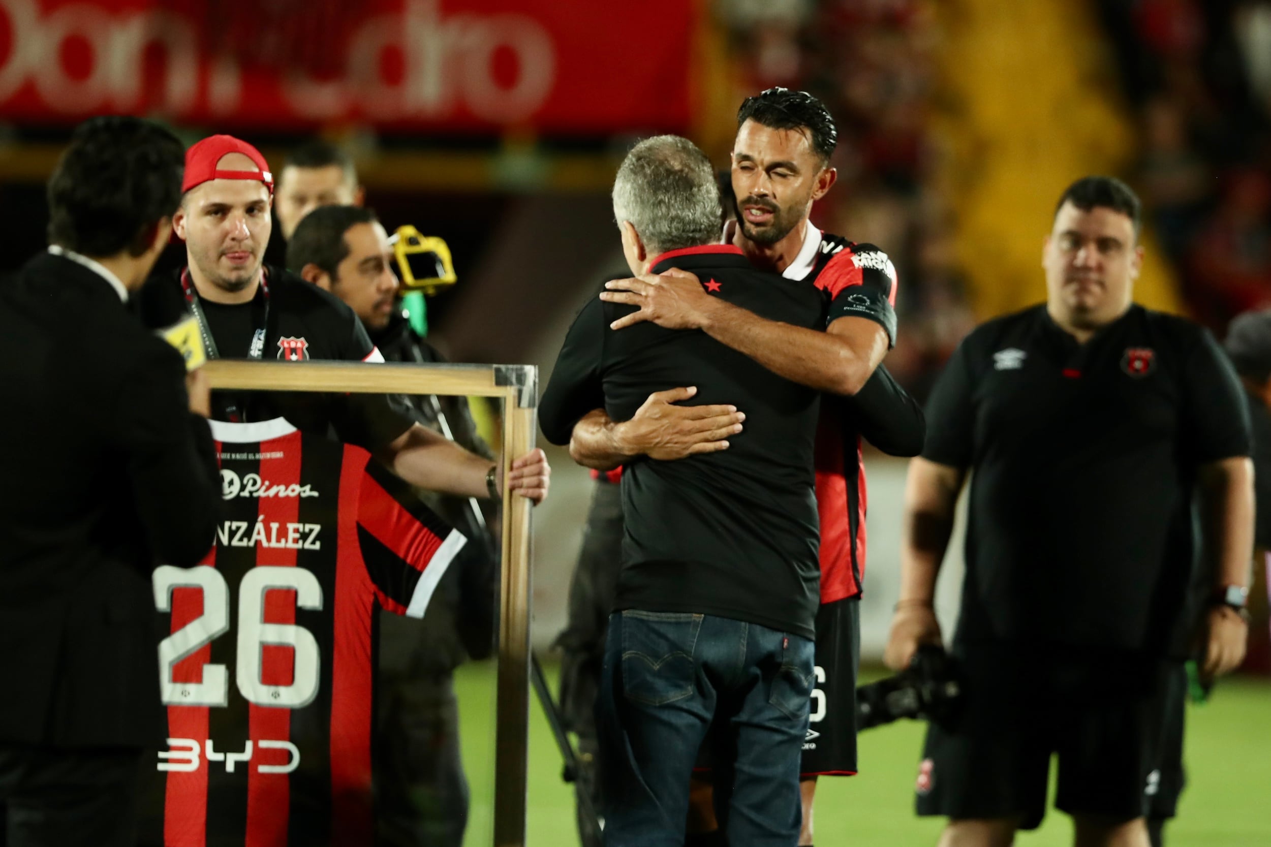28/10/2023, Alajuela, Estadio Alejandro Morera Soto, partido del torneo de apertura 2023 entre Liga Deportiva Alajuelense y el Club Sport Herediano.