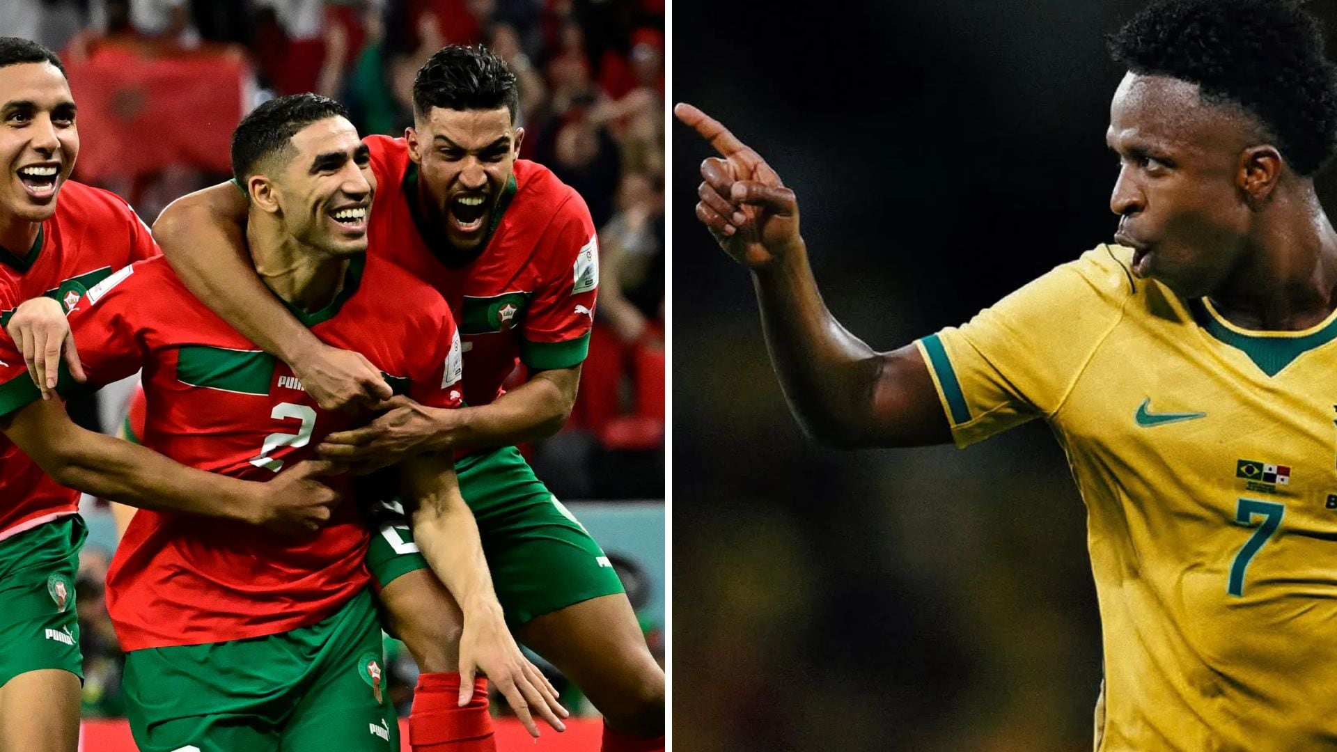 Vinicius Jr y Hakimi se enfrentan en el Mundial 2026. Tuvieron ambos una situación parecida en conferencia de prensa.