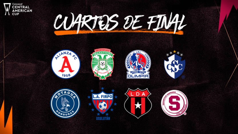 Estos son los ocho equipos que buscan las semifinales de la Copa Centroamericana y la clasificación a la Copa de Campeones de Concacaf.