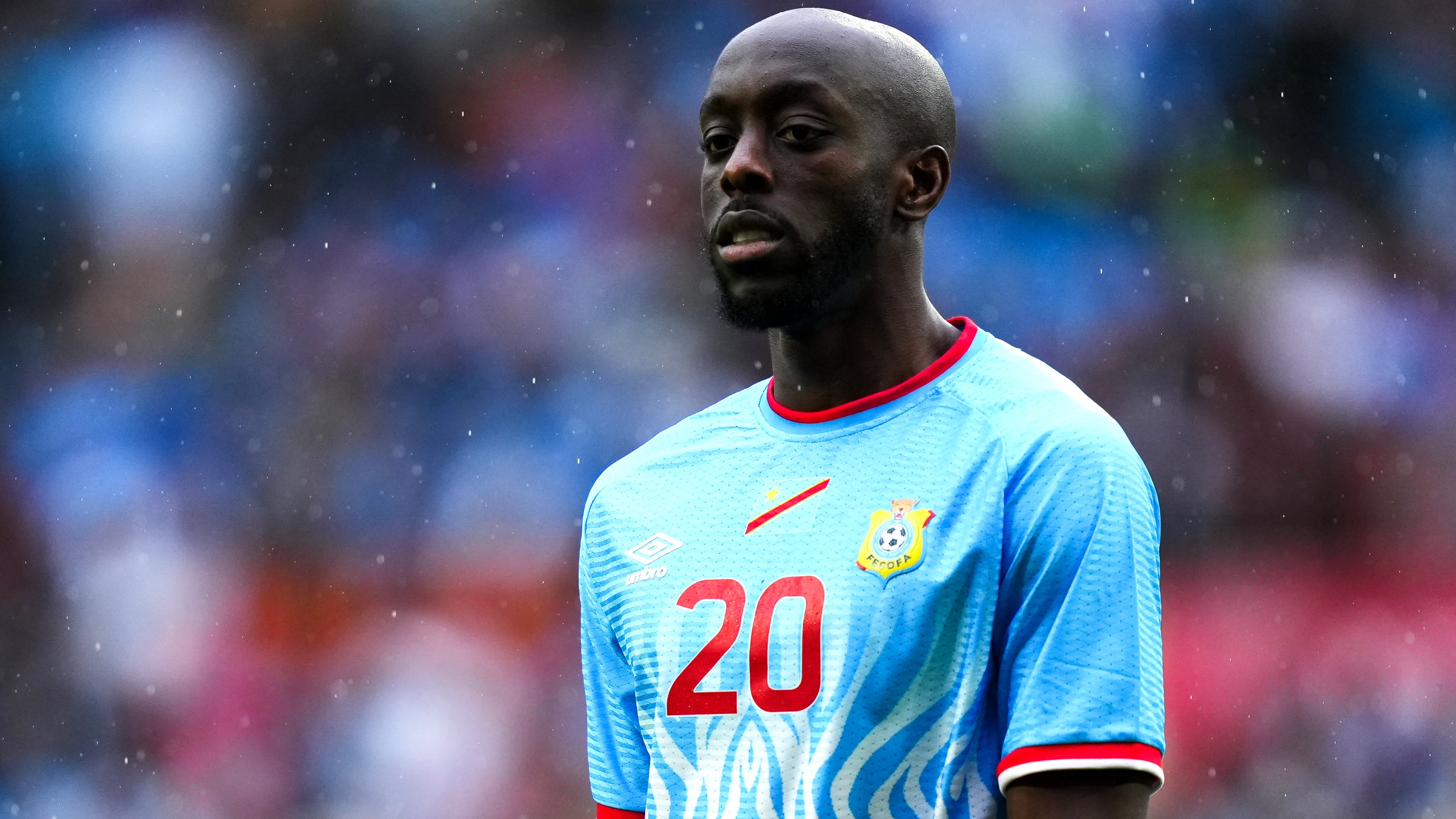 Yoane Wissa jugador del Congo, quien le anoto a Portugal.