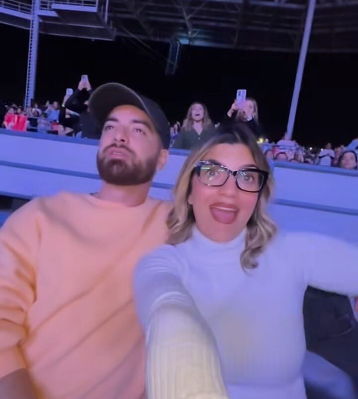 Daniel Mora y su esposa Sharon Segura.