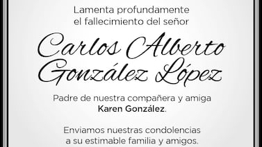 Carlos Alberto González López