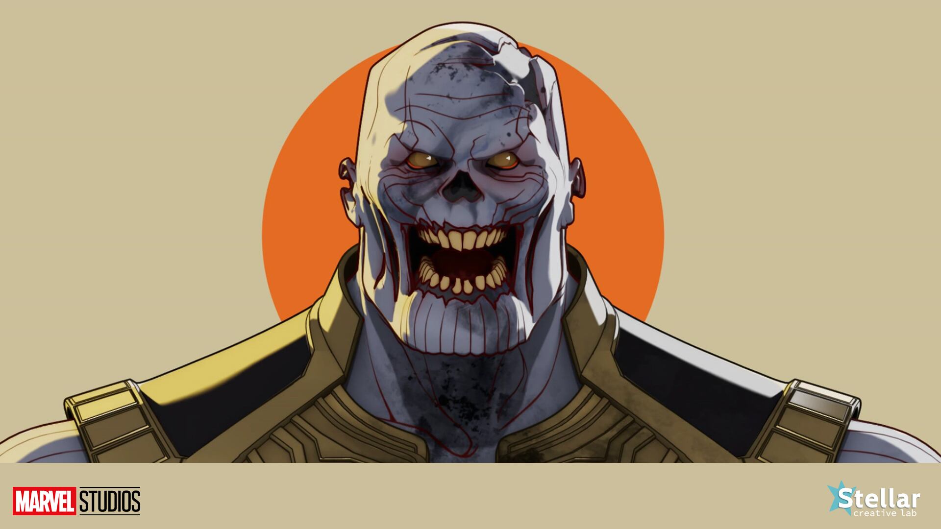 El último gran proyecto de Jean Leal, de 27 años fue con Marvel en la serie 'Marvel Zombies' donde creó uno de sus personajes favoritos: Thanos Zombie.