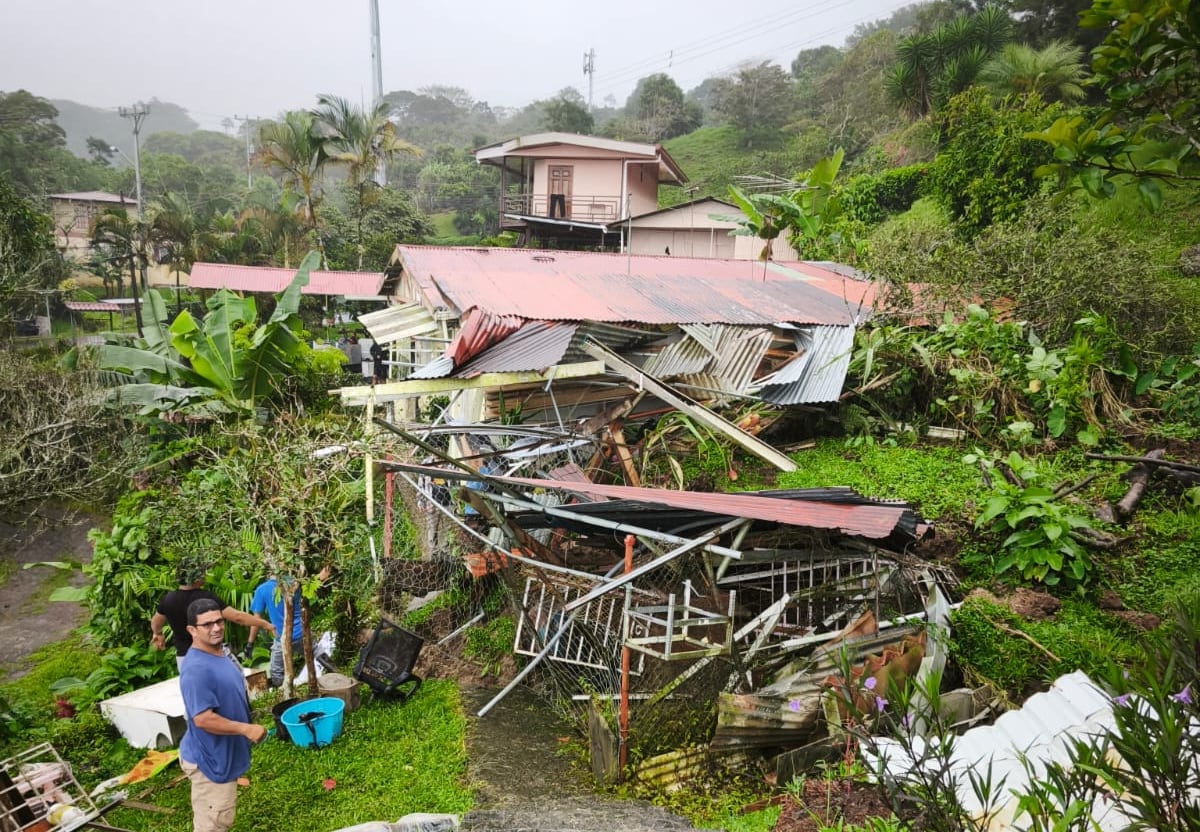 Lluvias en Turrialba