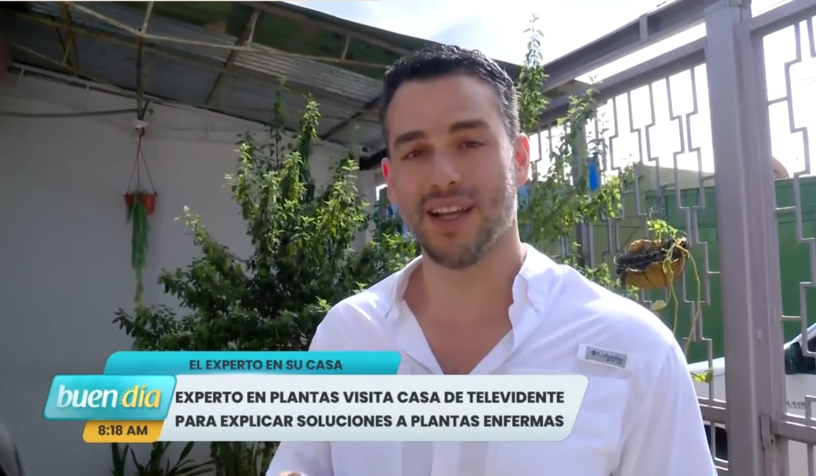 Hermas Martínez El Zamorano Buen día Teletica