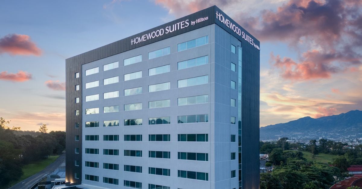 En la imagen, la fachada del nuevo hotel