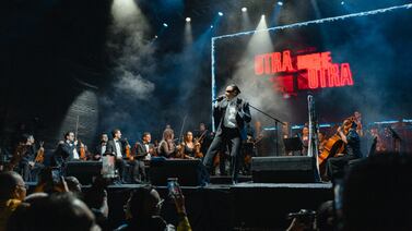 Rey Ruiz, Elvis Crespo y la Filarmónica encendieron el Estadio Nacional