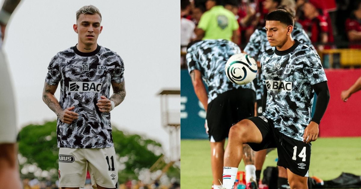 Kenneth Vargas y Alejandro Bran fueron separados de Liga Deportiva Alajuelense.