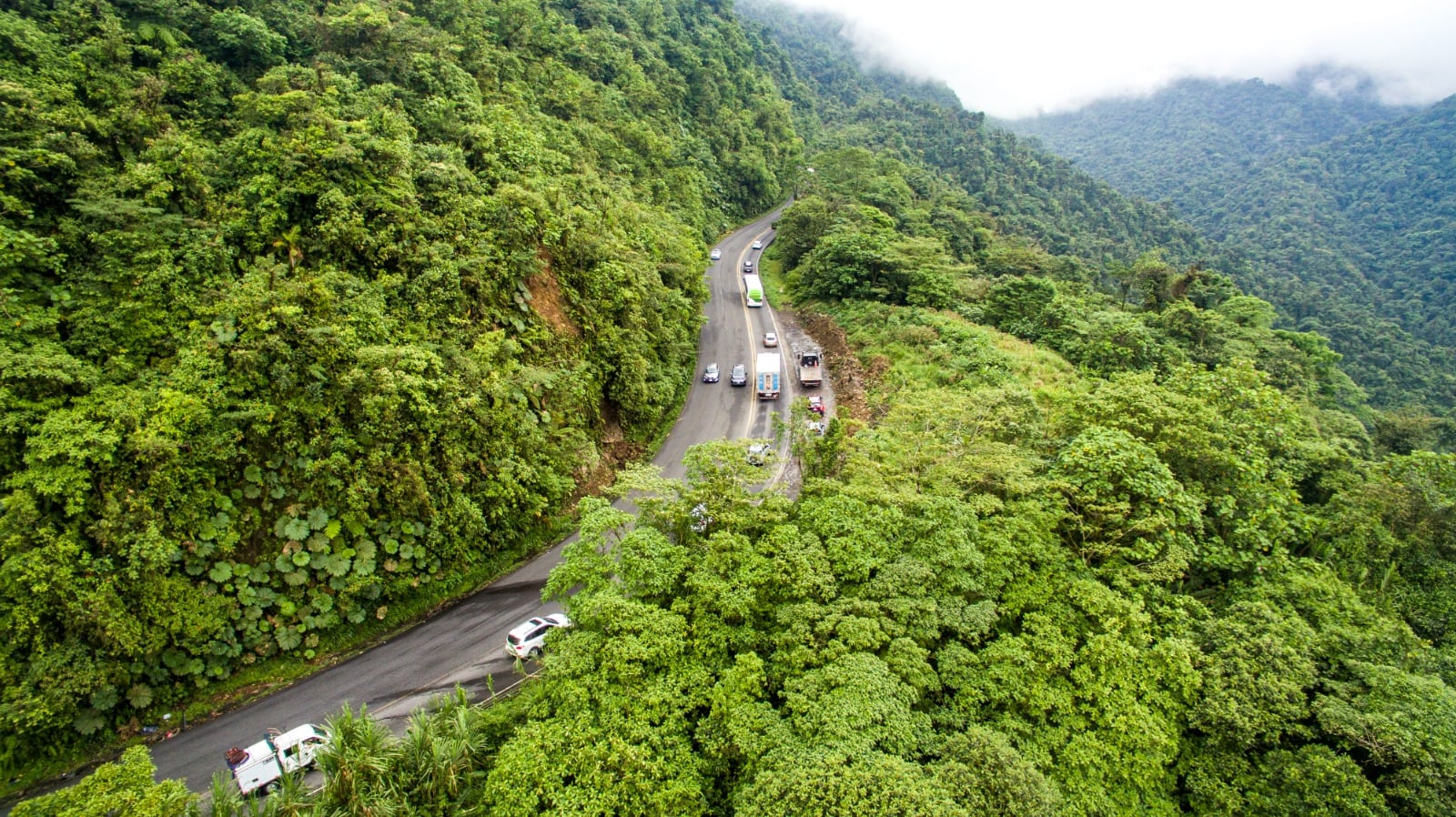 Ruta 32, derrumbes.