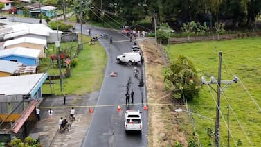 Accidente de tránsito cobra vida de hombre y mujer en Pococí; calle se encuentra cerrada