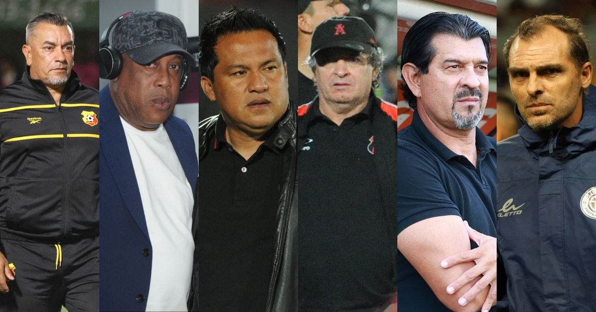 José Giacone, Hernán Medford, Óscar Ramírez, José Saturnino Cardozo y Andrés Carevic buscan asegurar la clasificación cuanto antes, con su respectivo equipo, en el Torneo de Clausura 2026.