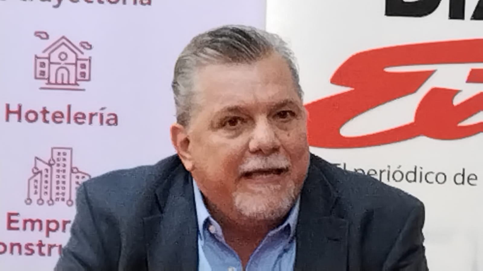 El empresario Óscar Gutiérrez en una entrevista responde consultas.