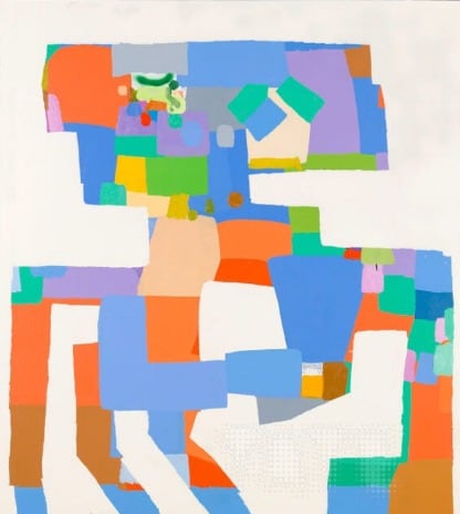 Federico Herrero, Crab (Cangrejo), 2014, acrílico y óleo sobre lienzo, 165.4 x 150.4 cm.
Tate Modern London.