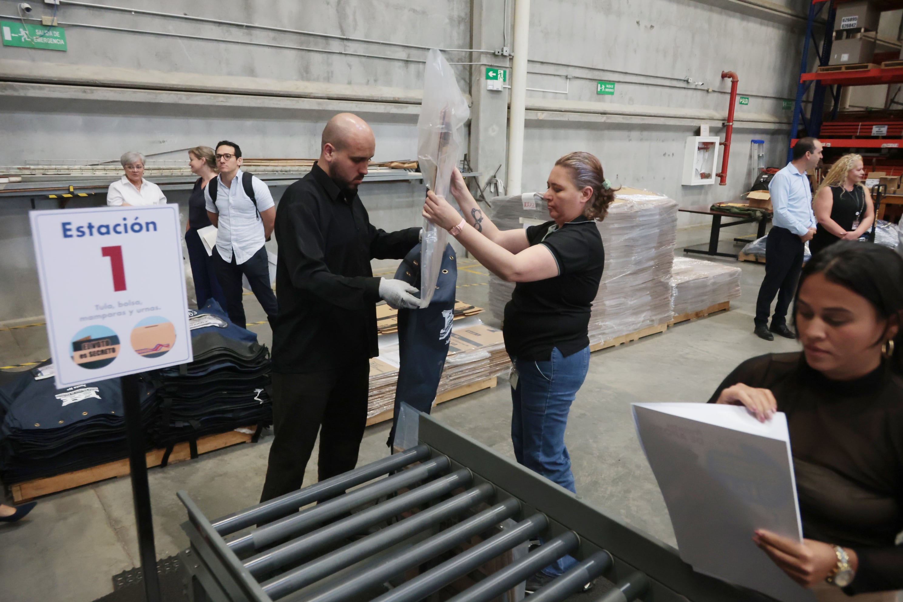 TSE empaque material electoral / Elecciones 2926