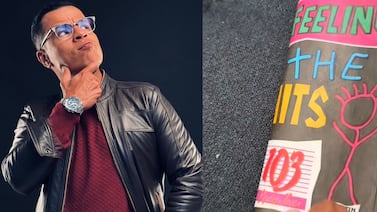 ¿Recuerda las listas de ‘Feeling the Hits’? Jair Cruz revivió los cancioneros de 103