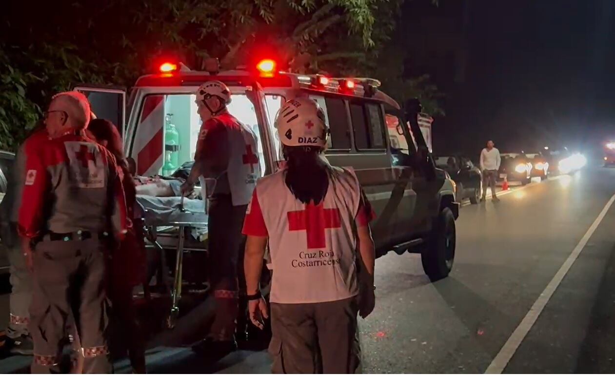 Accidente de tránsito rumbo a Playa Bonita el Miércoles Santo del 2025