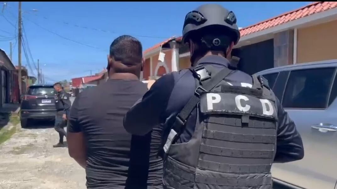 De los detenidos el 16 de abril por envíos de coca a Europa desde APM Terminals. uno quedó con seis meses de cárcel y otro firmando cada 15 días, Foto: MSP.