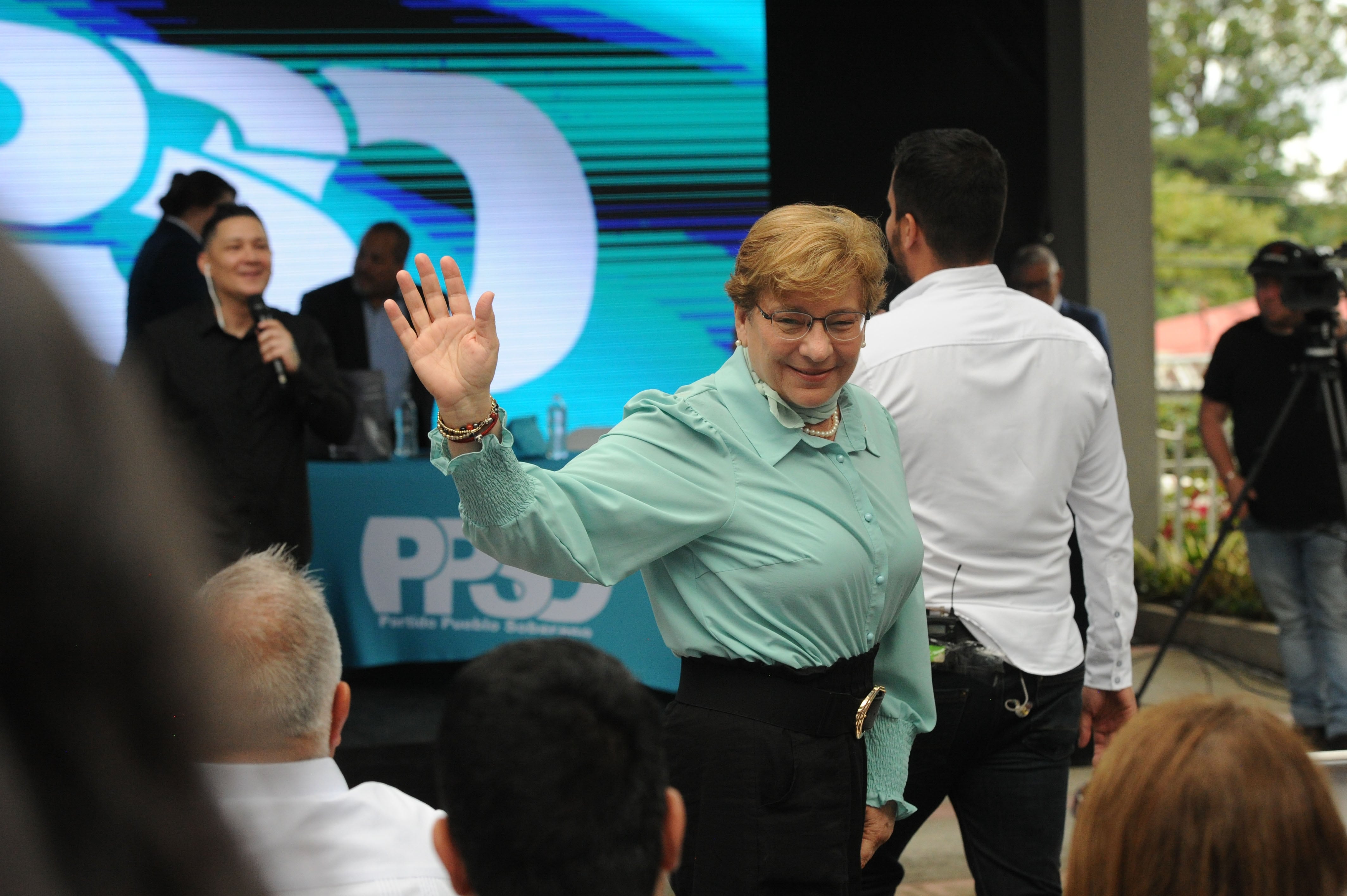 Partido Pueblo Soberano Sra Laura Fernández