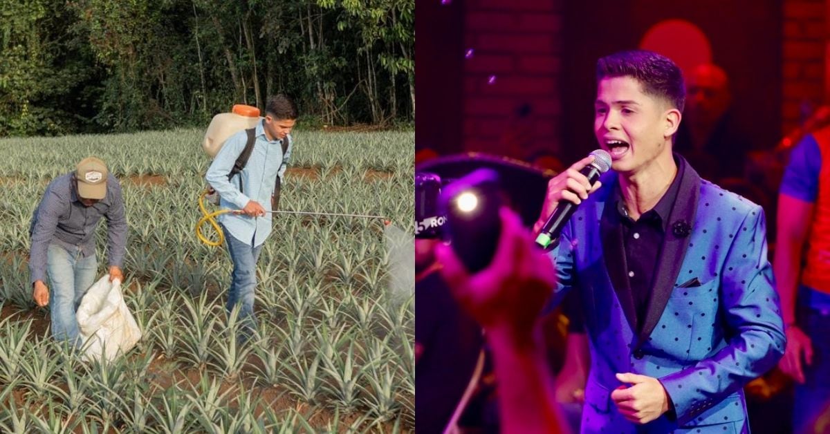 De sembrar piña y dejar el canto por las burlas a triunfar en Teletica: el muchacho de Río Cuarto que ganó 'Batalla de Karaoke'