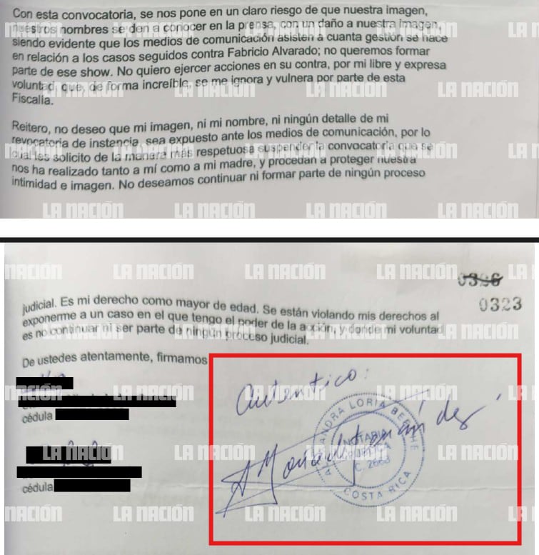 Denuncia Fabricio Alvarado