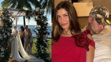 Así fue la lujosa boda en Costa Rica a la que asistieron Kendall Jenner, Justin y Hailey Bieber