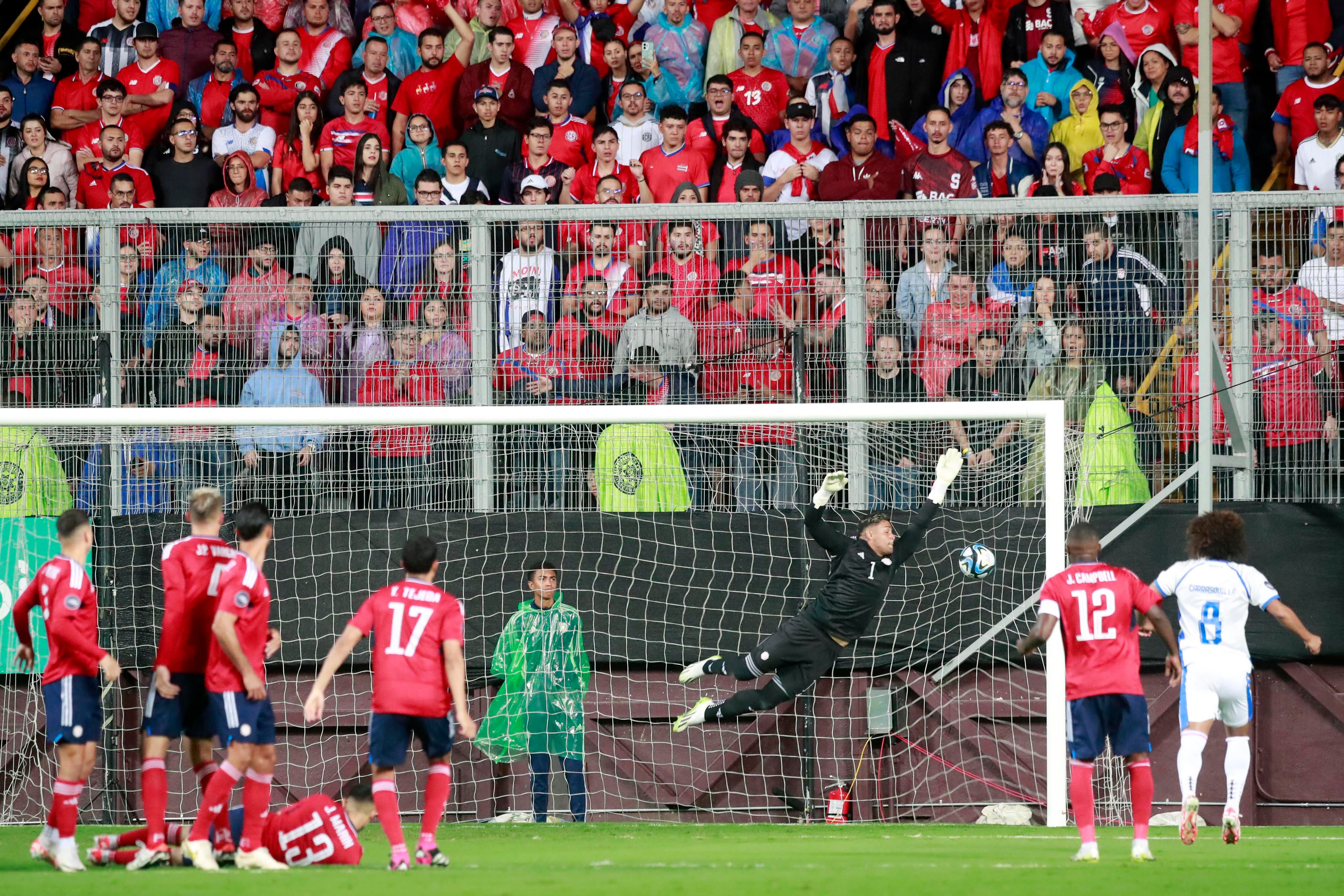 16/11/2023 Estadio Ricardo Saprissa, Tibás. La Selección Nacional de Costa Rica recibió a la Selección de Panamá, en partido de ida por los Cuartos de Final de la Liga de Naciones de Concacaf.