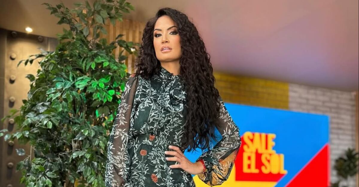Joanna Vega-Biestro es presentadora del programa mexicano 'Sale el sol'.