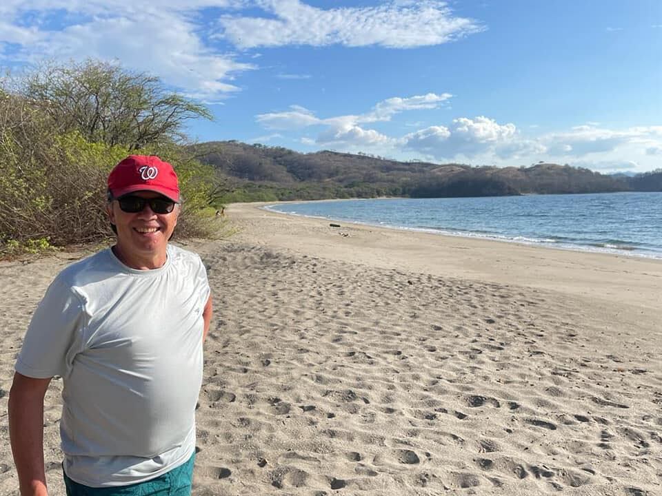 El administrador de empresas apenas comenzaba su vida como jubilado cuando lo asesinaron en Brasilito, Guanacaste. Foto: Facebook.