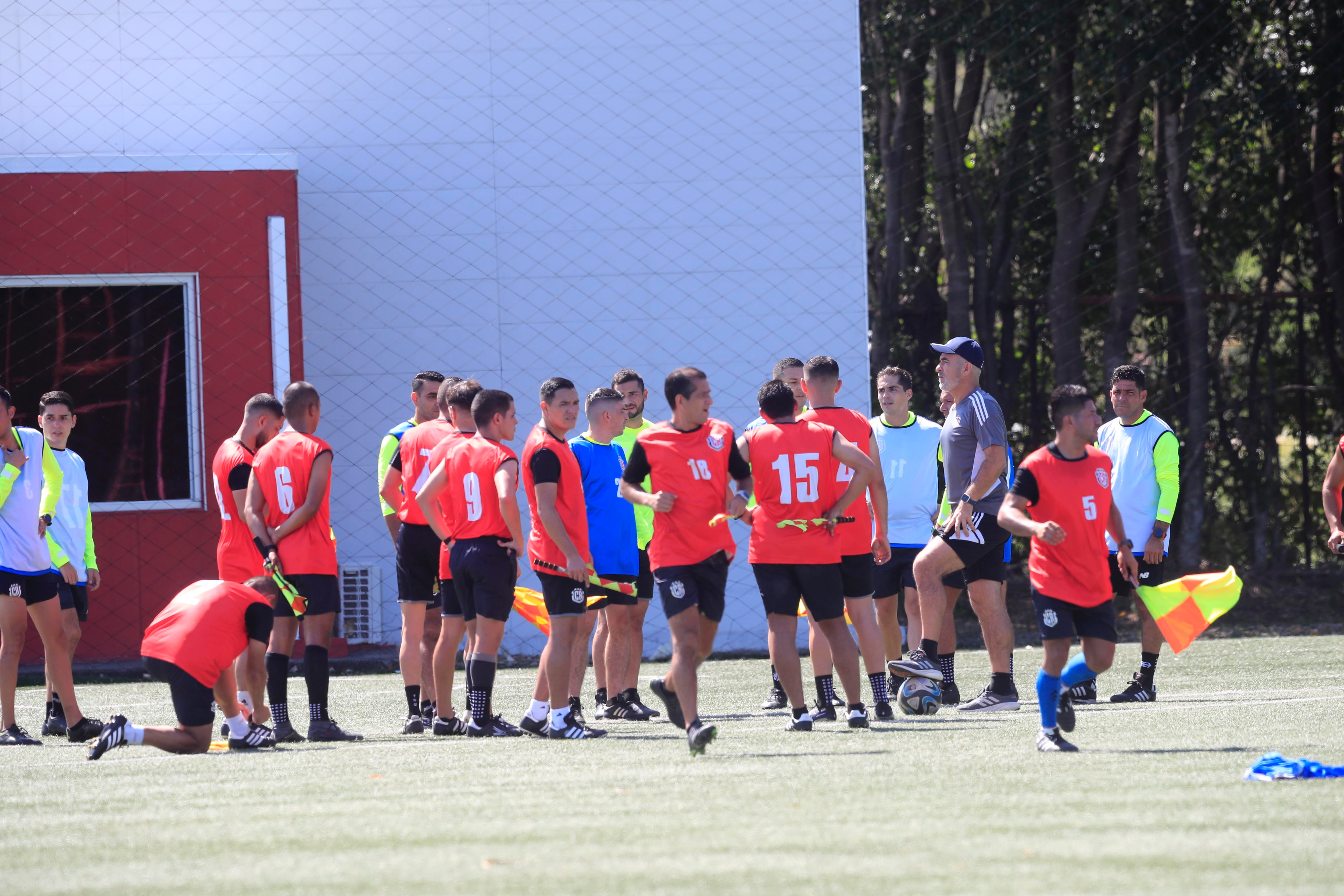 08/01/20023 Proyecto Gol. Los árbitros empezaron, este lunes por la mañana, su pretemporada de entrenamientos como parte de la preparación para poder dirigir el Torneo de Clausura, de la Liga Promérica.