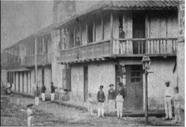 Sitio del antiguo cabildo de San José (esquina actual avenida 2ª y calle central).