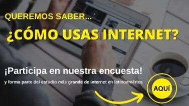 Encuesta en línea: ¿Cómo utiliza usted Internet?