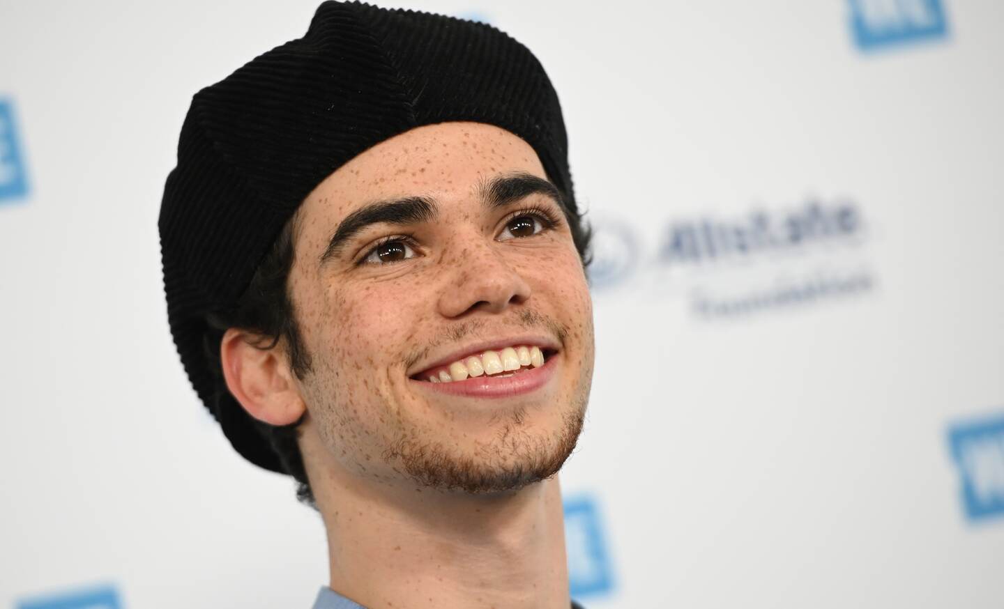 (FILES) In this file photo taken on April 25, 2019 actor Cameron Boyce arrives for WE Day California at the Forum in Inglewood, California. - According to ABC News, which is part of the Disney/ABC Television Group owned by the Walt Disney Company, Boyce,age 20, died July 6, 2019 from a seizure due to an ongoing medical condition. The Disney Channel confirmed his death to CNN on Sunday morning. (Photo by Robyn BECK / AFP)