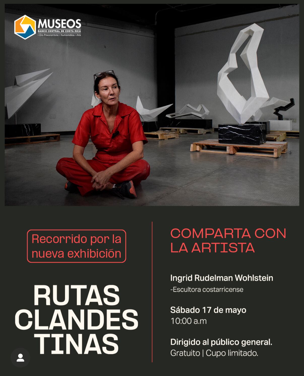 Rutas clandestinas, exhibición de la artista judía costarricense Ingrid Rudelman