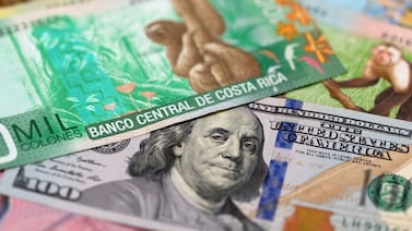 Así cerrará el crédito en dólares y colones para 2025 en Costa Rica, según proyecta el Banco Central