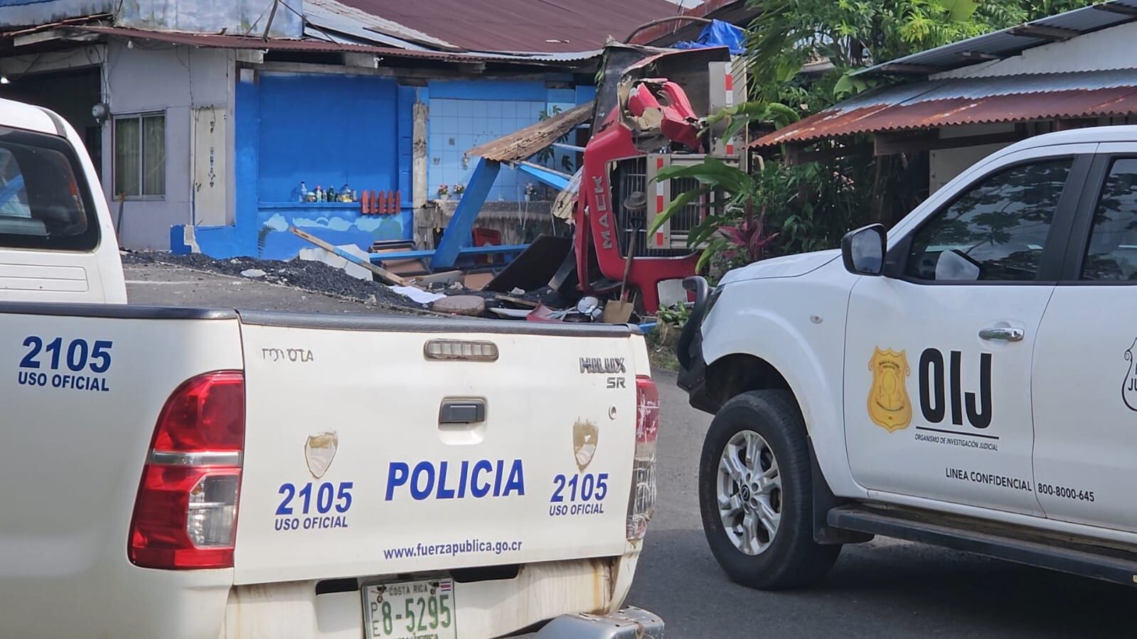 Al arribo de los socorristas, la adulta mayor ya había fallecido tras ser impactada por una vagoneta que se quedó sin frenos y colisionó contra su vivienda.
