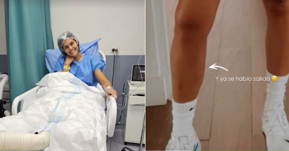 Fabiana Granados dio a conocer que sufría muchos dolores de piernas tras estar mucho rato de pie.