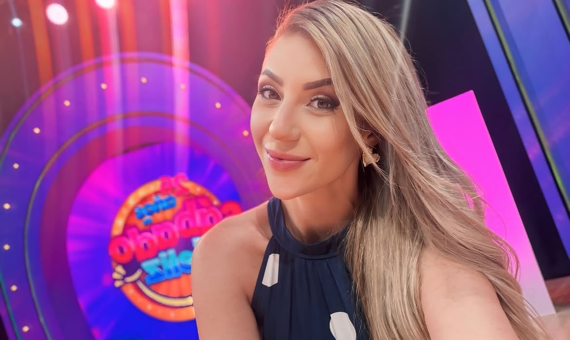 Mimi Ortiz, presentadora de Sábado feliz.